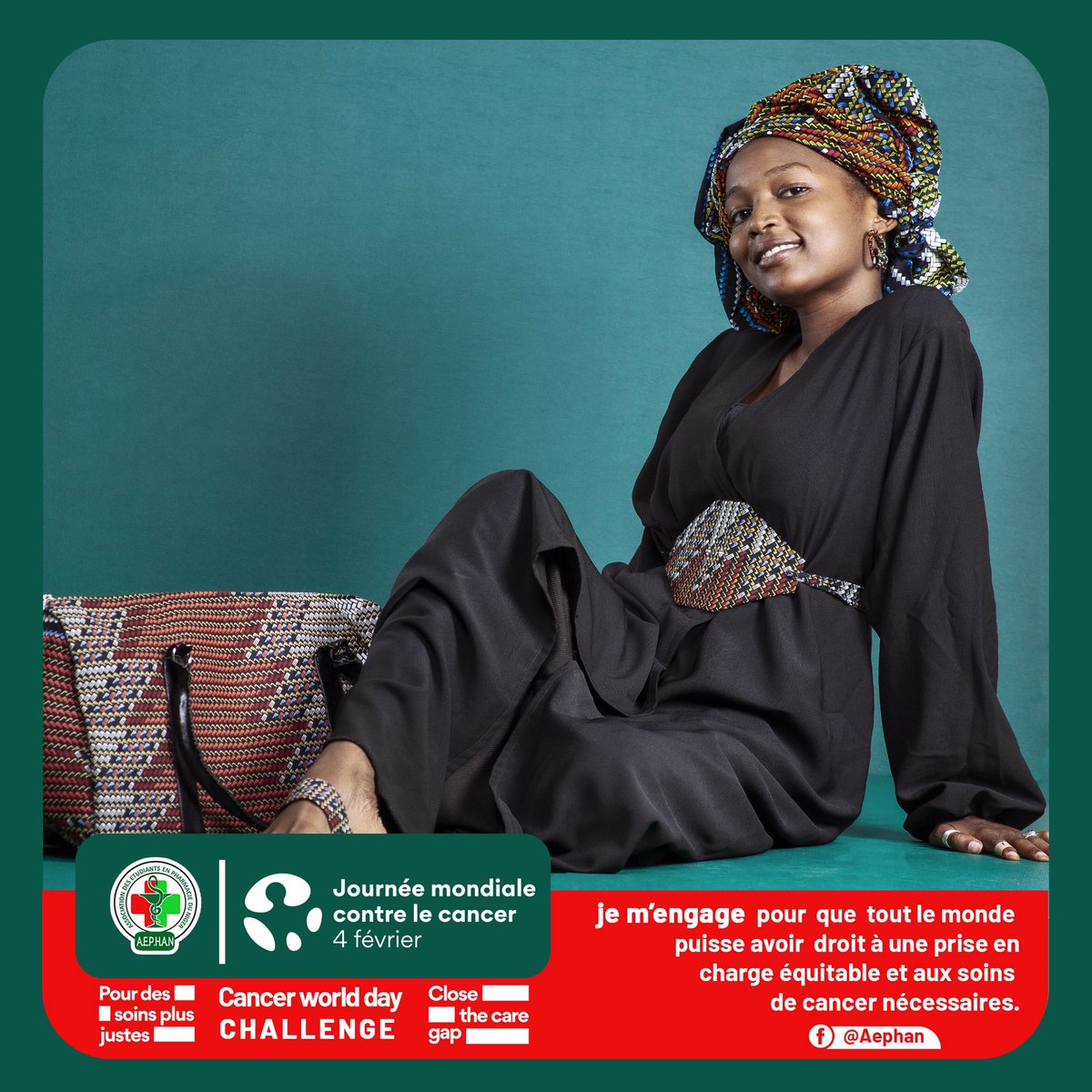 A l’occasion de la journée mondiale contre le cancer, L’Association des étudiants en pharmacie du Niger  (AEPHAN) s’engage pour que tout le monde puisse avoir droit à une prise en charge équitable et au soins de cancer nécessaires.
<a href="/uicc/">Union for International #CancerControl</a> #WorldCancerDay #PourDesSoinsPlusJustes