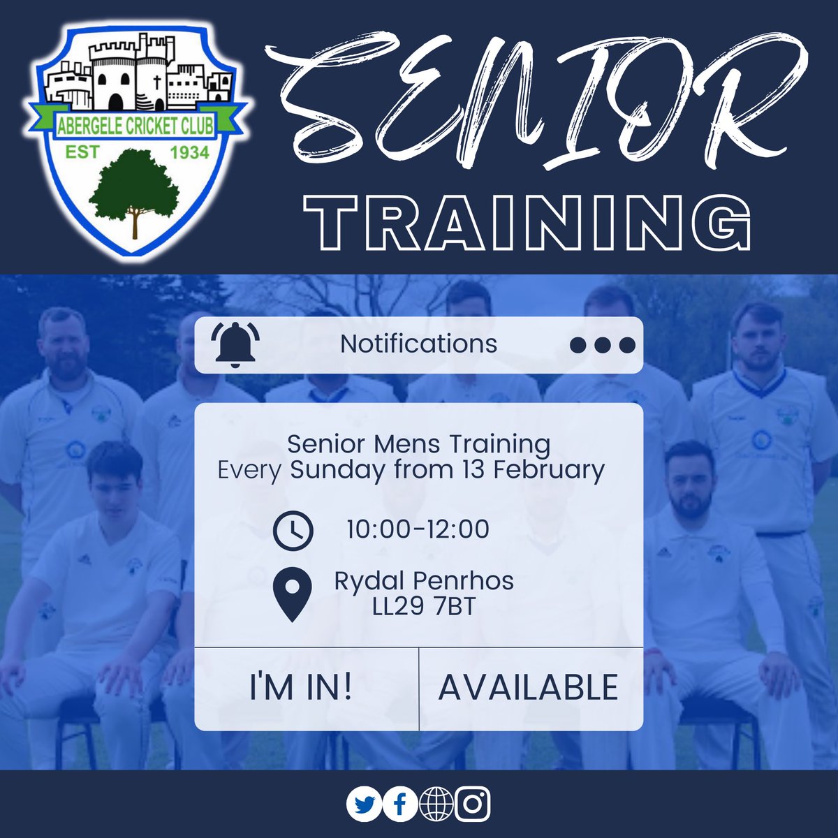 Let’s get started 🏏 #acc