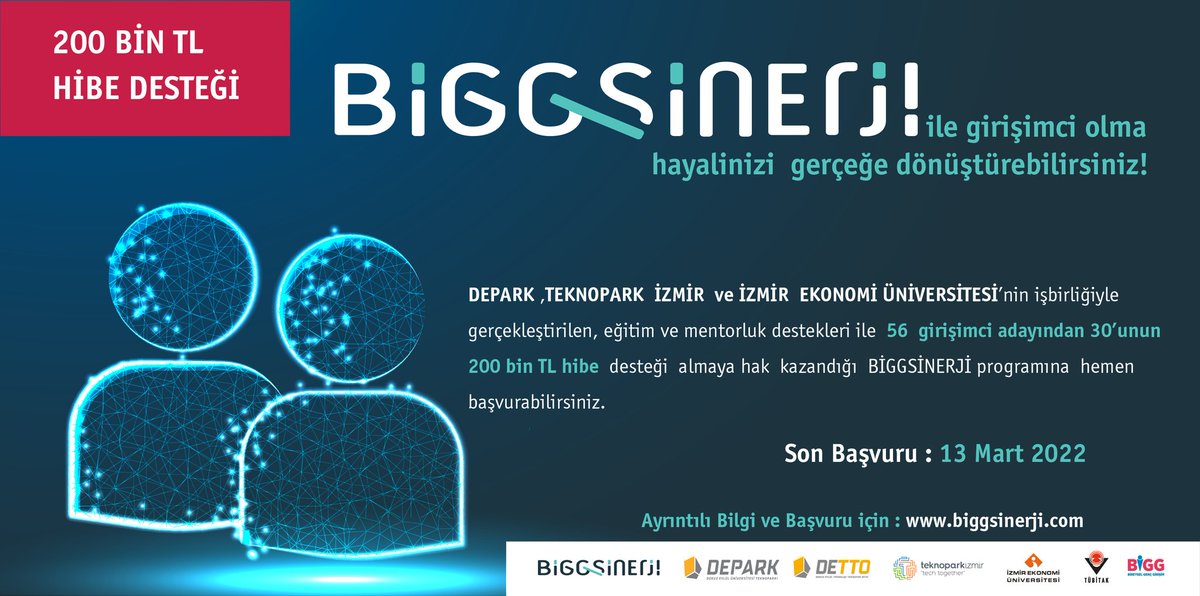 BİGGSİNERJİ ile girişimci olma hayalinizi gerçeğe dönüştürebilirsiniz! Başvuru ve ayrıntılı bilgi için biggsinerji.com #biggsinerji