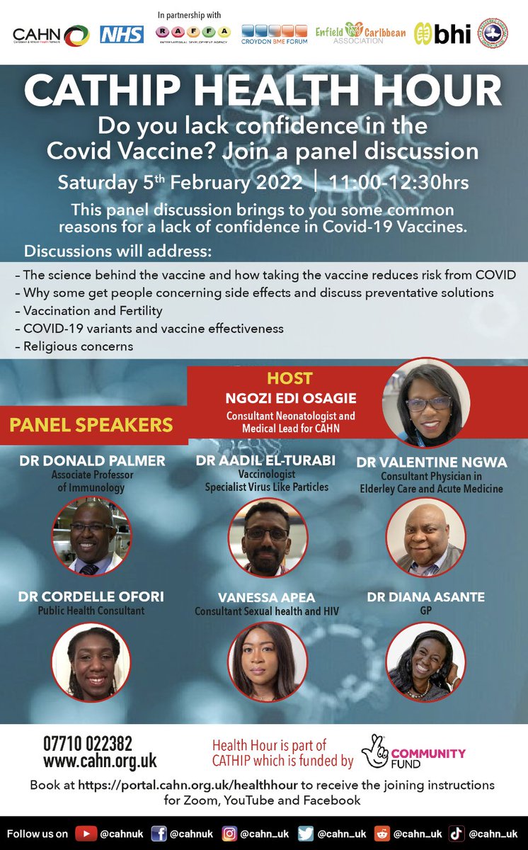 Caribbean & African Health Network tweet media