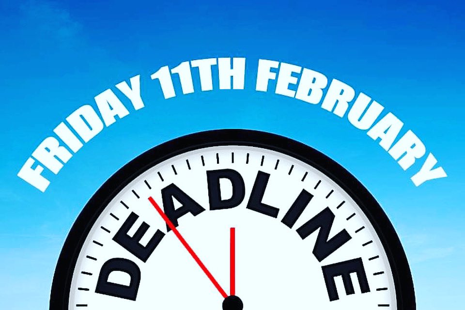 ** DEADLINE ** FRIDAY 11TH FEBRUARY**

Get your adverts and stories over to us by Friday 11th February to ensure you get into our March/April edition! #lymmpages #lymm #lovelymm #lymmbusiness