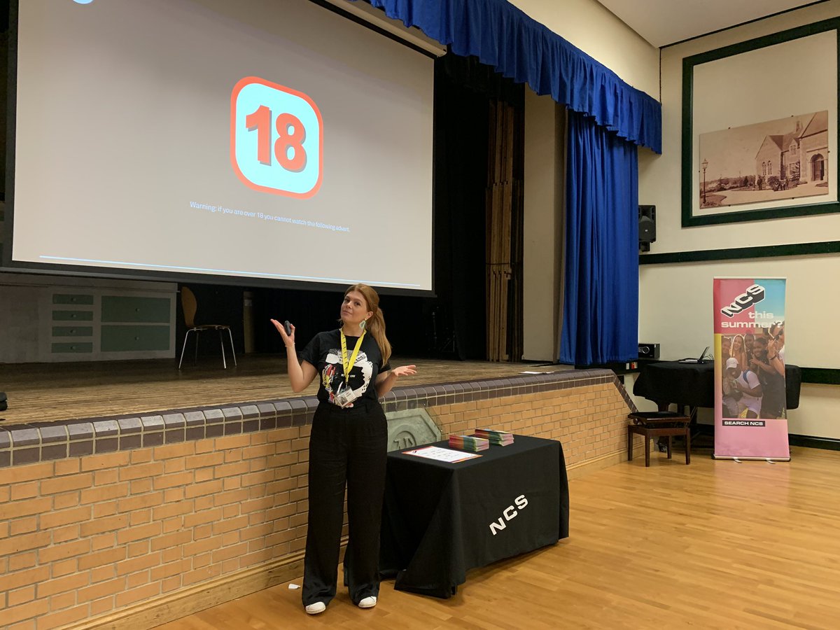 This morning year 11s at <a href="/Gill_School/">Gill School Dorset</a> heard all about our NCS summer 2022 programme! Thanks for having us in!