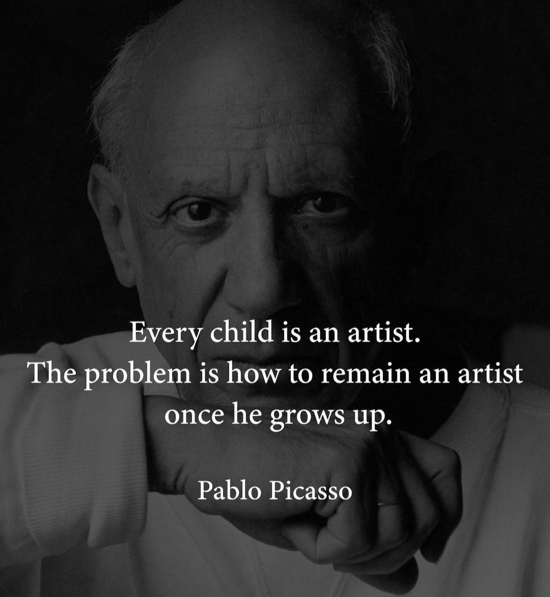 CPJH_Art's tweet photo. This 👇🏻! We have to help our young people stay creative and imaginative! They will be the creators and problem solvers of the future! 🤩#CreativityIsIntelligenceHavingFun #SuccessNothingLess #CPJHInfluencer https://t.co/7Go3wPTLtV