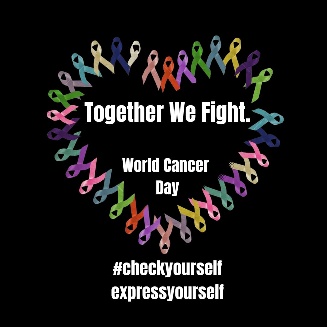 EdBurkholder's tweet photo. We have all lost someone we love to cancer. Together we Fight ❤
#CheckYourselfExpressYourself
#WorldCancerDay
#TeamKindness https://t.co/de5THO3wF3