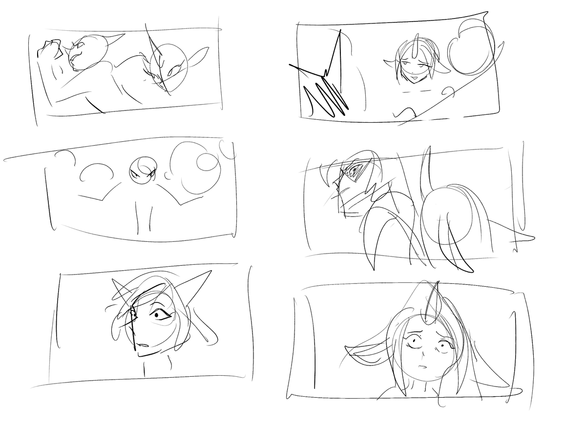 I love how shitty my storyboards look 