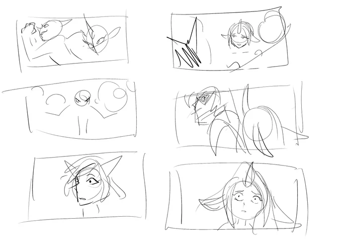 I love how shitty my storyboards look 