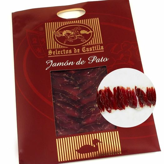 Alpalencia's tweet photo. El #jamón no solo es de cerdo... 

¡Qué delicia este jamón de pato 🦆 de @SelectosCast! 

#ConsumeAlimentosDePalencia https://t.co/mpTKnz8hVW