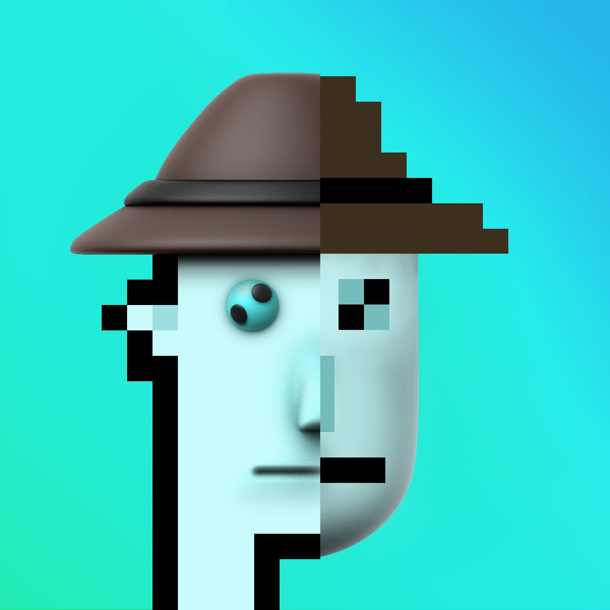 2D3Dpunks's tweet photo. @pixelord https://t.co/G0nv5irUa3