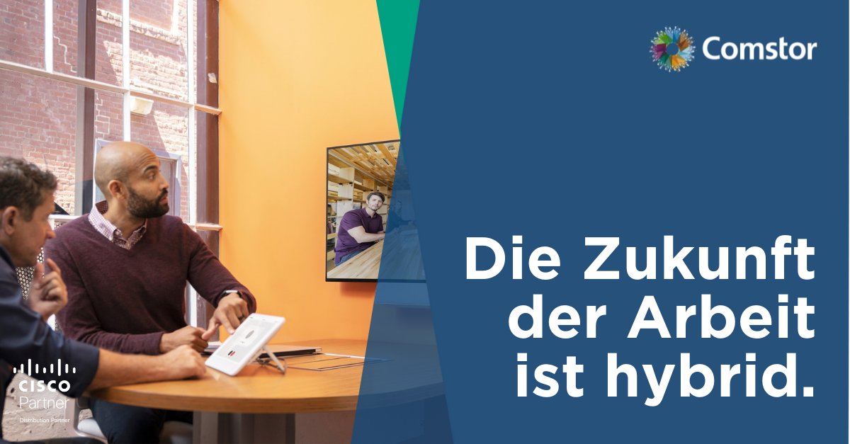 Fühlen sich die Mitarbeitenden Ihre Kunden im Büro wohl? Wir zeigen Ihnen wie Sie sichere Lösungen für hybride Arbeitsumgebungen Ihrer Kunden schaffen, die zudem #Hygienekonzepte unterstützen! ow.ly/wGaw50HEFq8 #Comstor #HyrbidWorkplace #Cisco @CiscoCollab