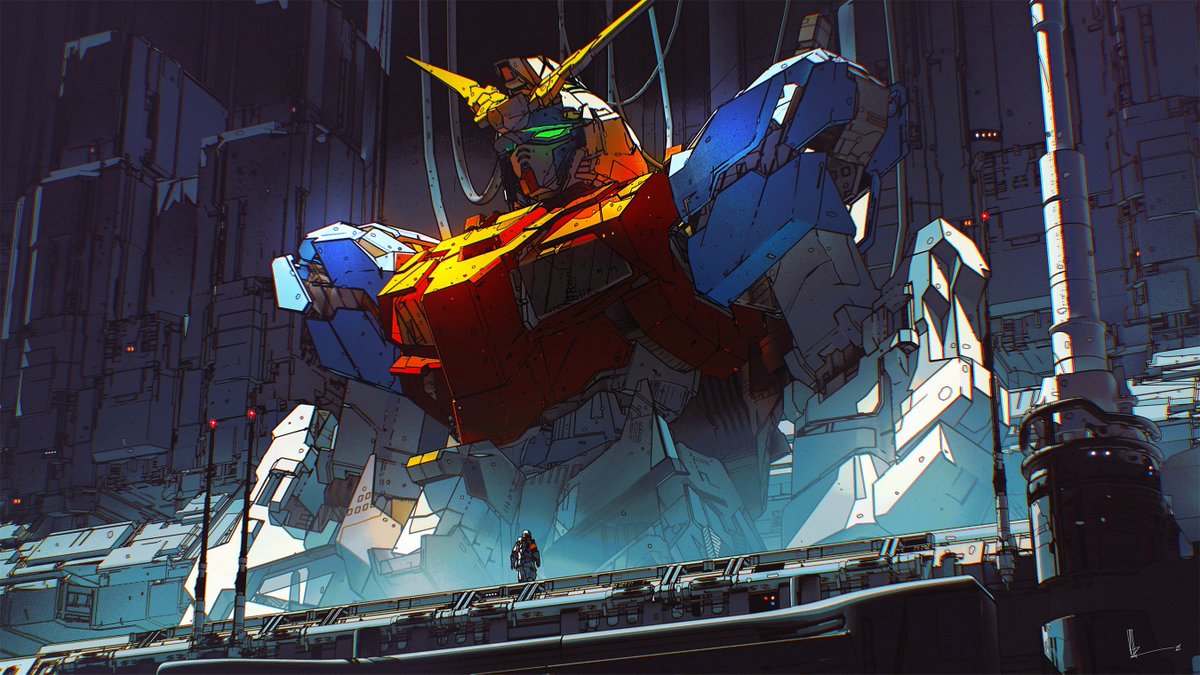 amirzandartist's tweet photo. -/C O L O S S U S /_WIP-GUNDAM /P2021 https://t.co/hgNLKlUPO3