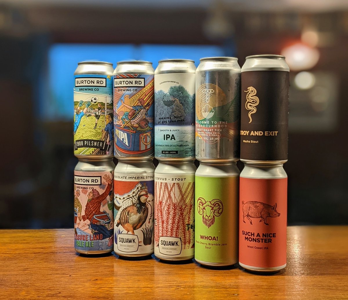 Cans, cans, cans! As always we're well stocked from local brewers for the weekend 🍺 Open from 4pm Friday &amp; Saturday 🤩 #withington