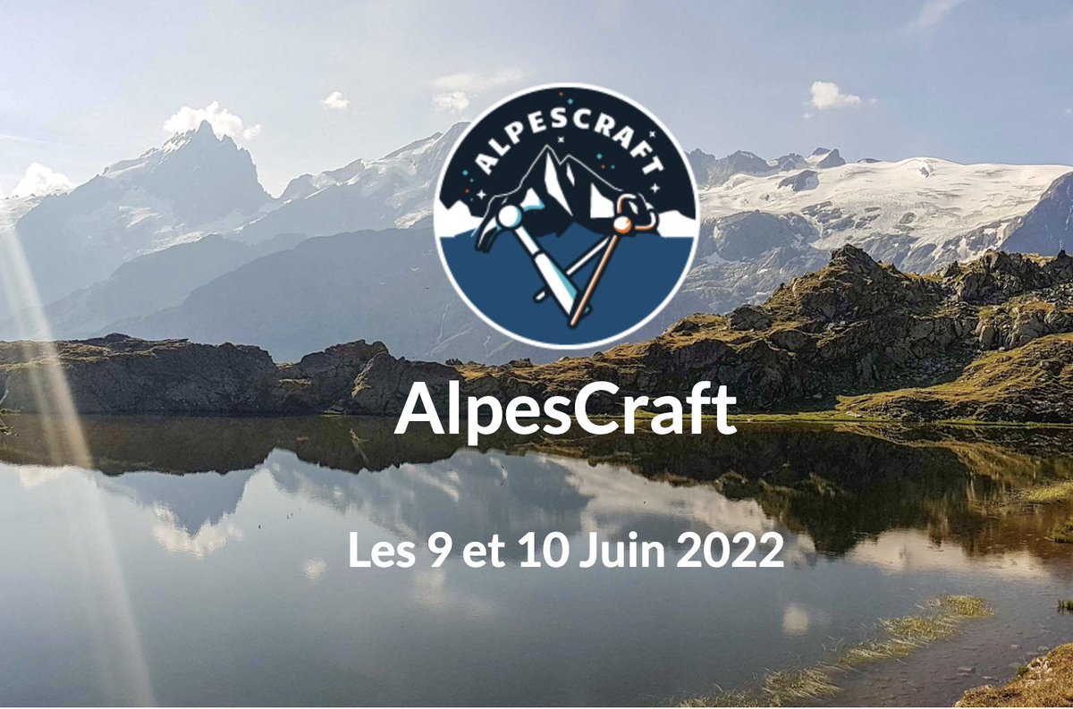 Nous sommes super contents de profiter de la semaine #snowcamp pour vous annoncer que la prochaine édition de la conférence #AlpesCraft aura lieu les 9 et 10 juin 2022 ! 😀 Restez à l’écoute… #craft #craftmanship #BonnesPratiques <a href="/SnowCampIO/">Snowcamp, la conf tech des Alpes 🏔️</a>