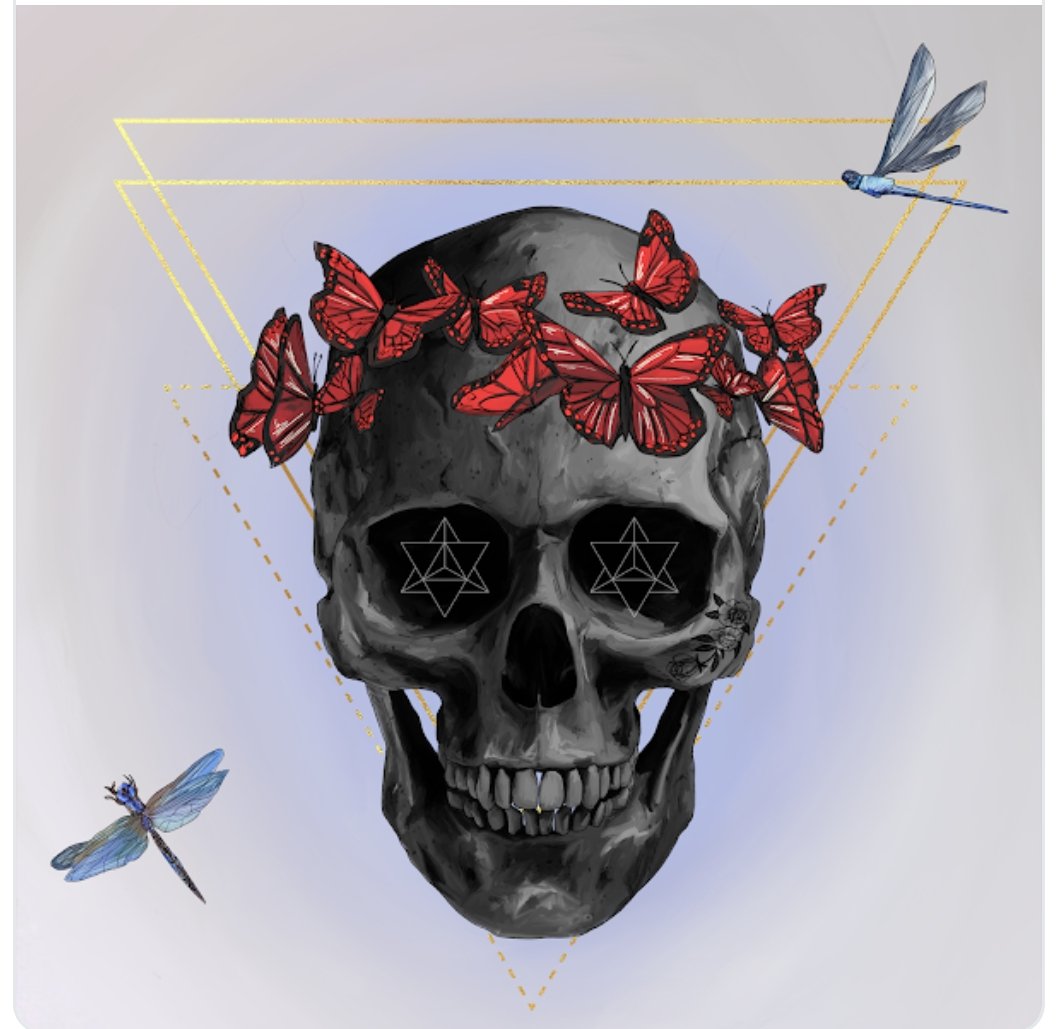 So stoked with my <a href="/sacred_skulls/">Sacred Skulls</a> the artwork by @HelenaEliasArt is outstanding