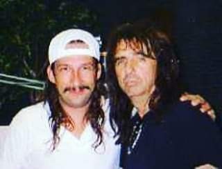 Happy Birthday Alice Cooper 
Editor\s note: Alice is the one on the Right in the photo   