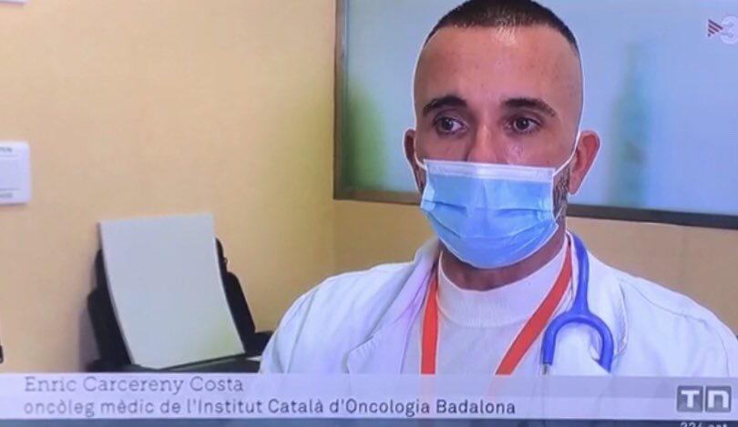 beatrzirauqui's tweet image. El Dr. @ECarcereny de @ICO_oncologia Badalona nos explica en @tv3cat cómo  la Oncología de Precisión ha cambiado el pronóstico y la calidad de vida de muchos pacientes con cáncer                               @GTRecerca @gecp_org