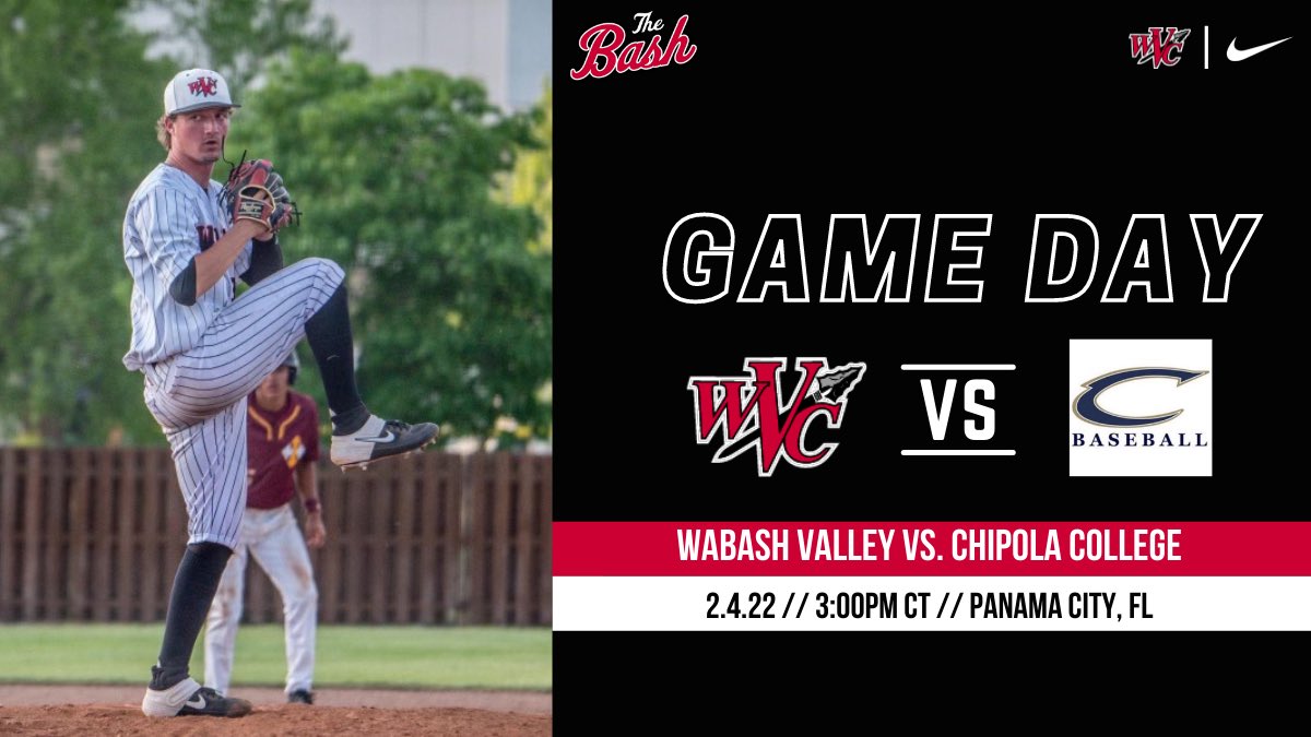 Panama City Classic 

🆚 Chipola College    
📍 Panama City, FL 
⌚️ 3:00 pm CT
🖥 perfectgame.tv

#BashBall x #WarriorWay