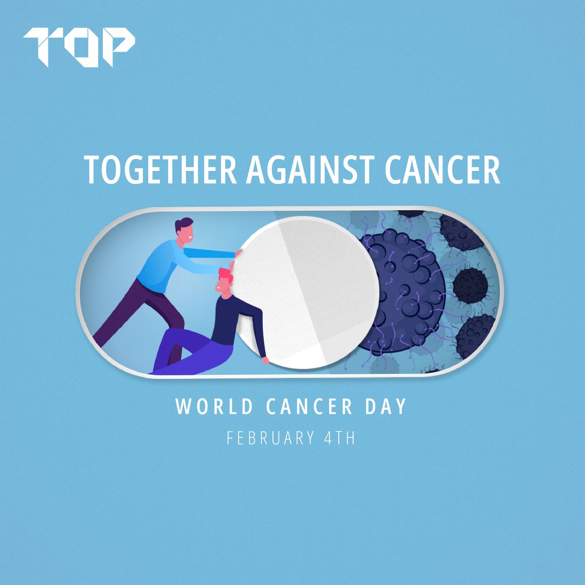Together towards closing the care gap and switching off the cancer button by encouraging early detection.
#cancerday2022 #EarlyDetectionIsKey #TOP