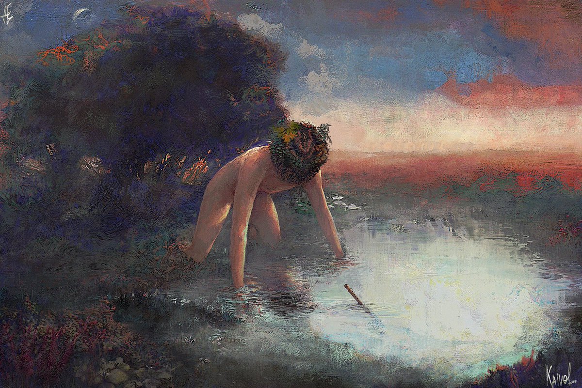 Pan, who dropped his flute