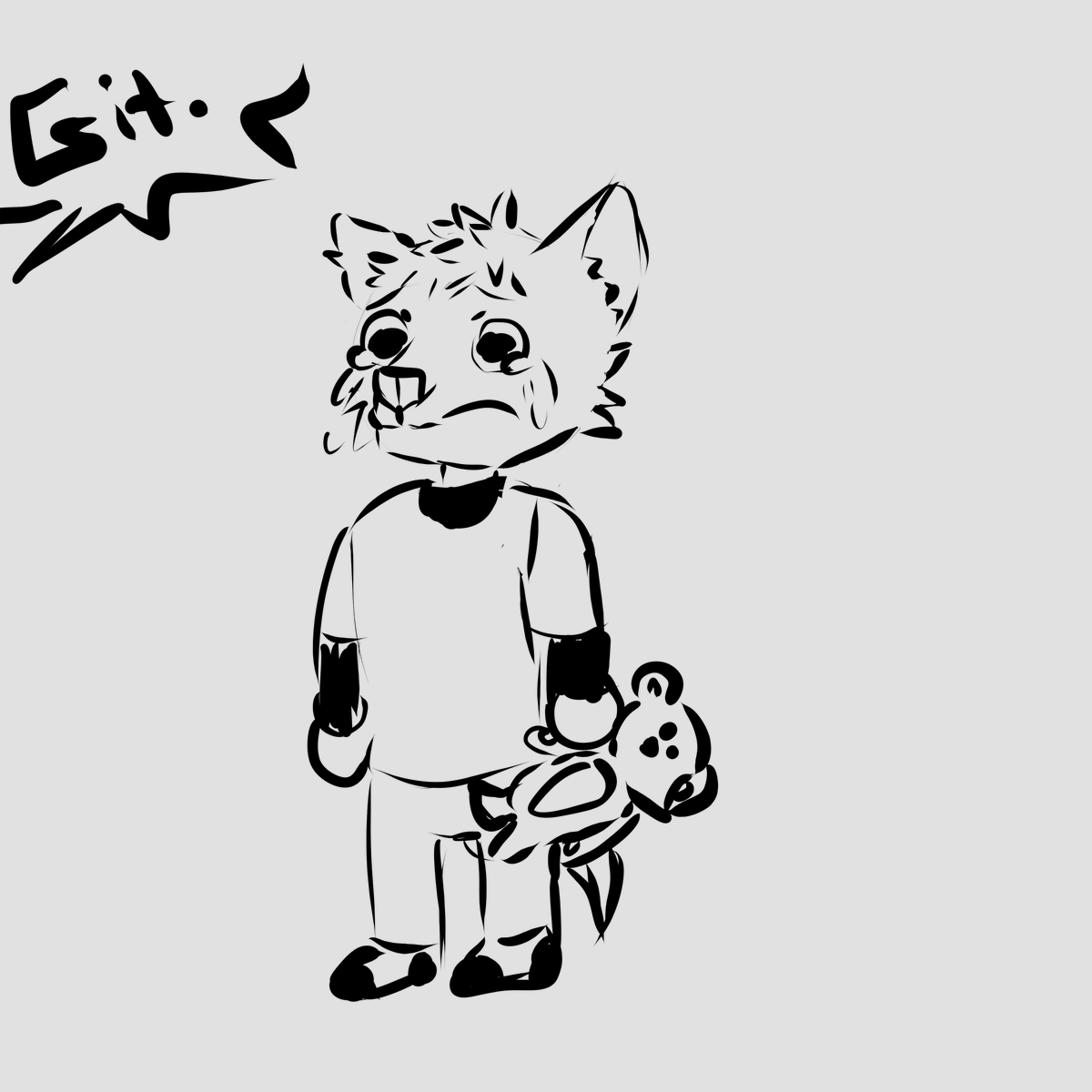 CaptainArtBot's tweet photo. Made a new DnD character, Half Gnoll human that goes by Rascal. 
#dnd5e #DnDcharacter #art #DigitalArtist #characterconcept #characterdesign #OC https://t.co/ADNbD9bJ20