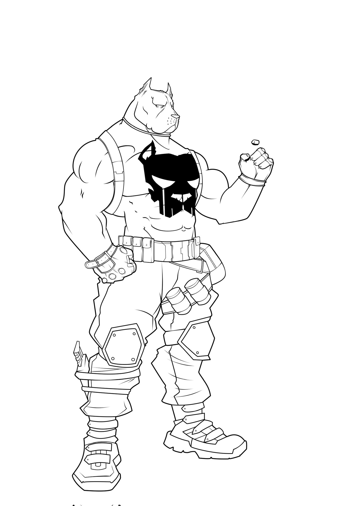 Bane Coloring Pages - FKwioLyXEAQjg6N Large