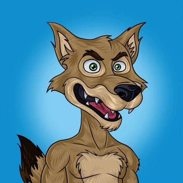 Alright #crofam , here's the base character to the #CROyotes NFT!🚨 We have so much more to come so soon. This is no project to miss! 🐺 Stay tuned .. 👀✅🔥#FFTB #FortuneFavorsTheBrave #CRO #Metaverse #NFT