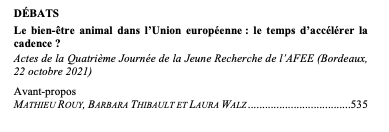 Jeune Recherche de l'AFEE tweet media