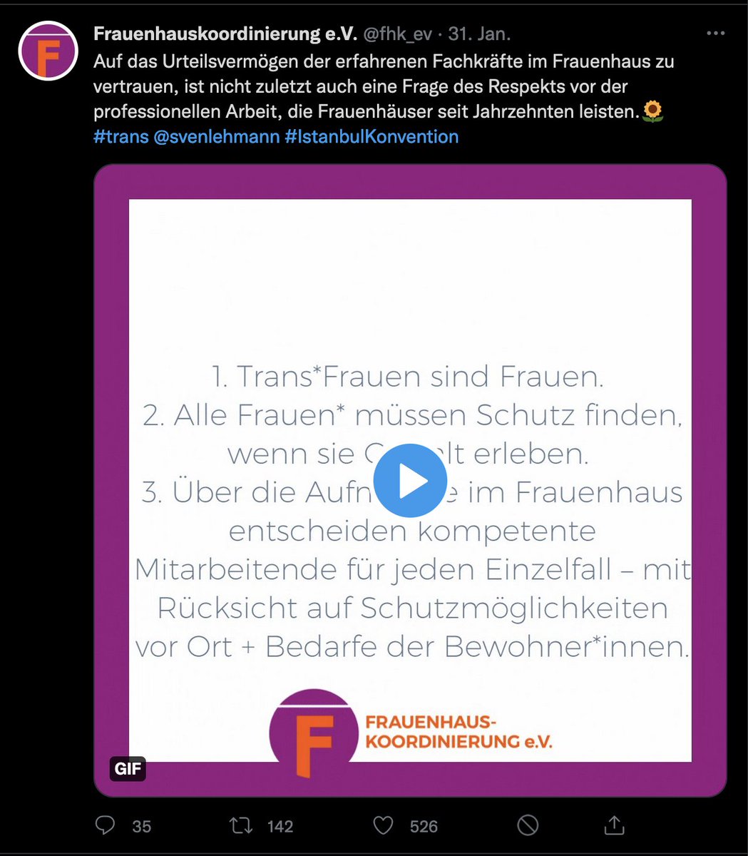 Zu diesem Tweet möchte ich eine Einordnung liefern. Ich mache das bewusst ohne Mention oder kommentiertem Retweet, weil es mir nicht um Schuldzuweisung geht, sondern um Analyse. #vaw #gewaltgegenfrauen
