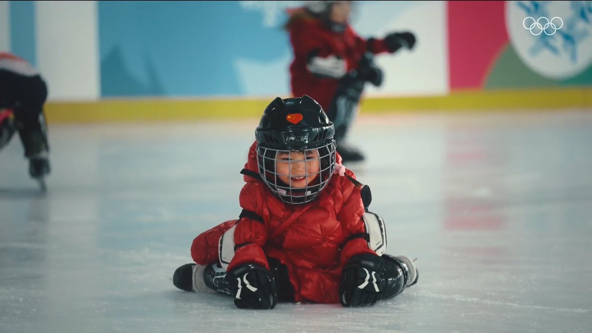 Cuteness overload. ❤️

Potential future Olympians reminding us to get back up when we fall. 💪
 
#StrongerTogether | #OpeningCeremony