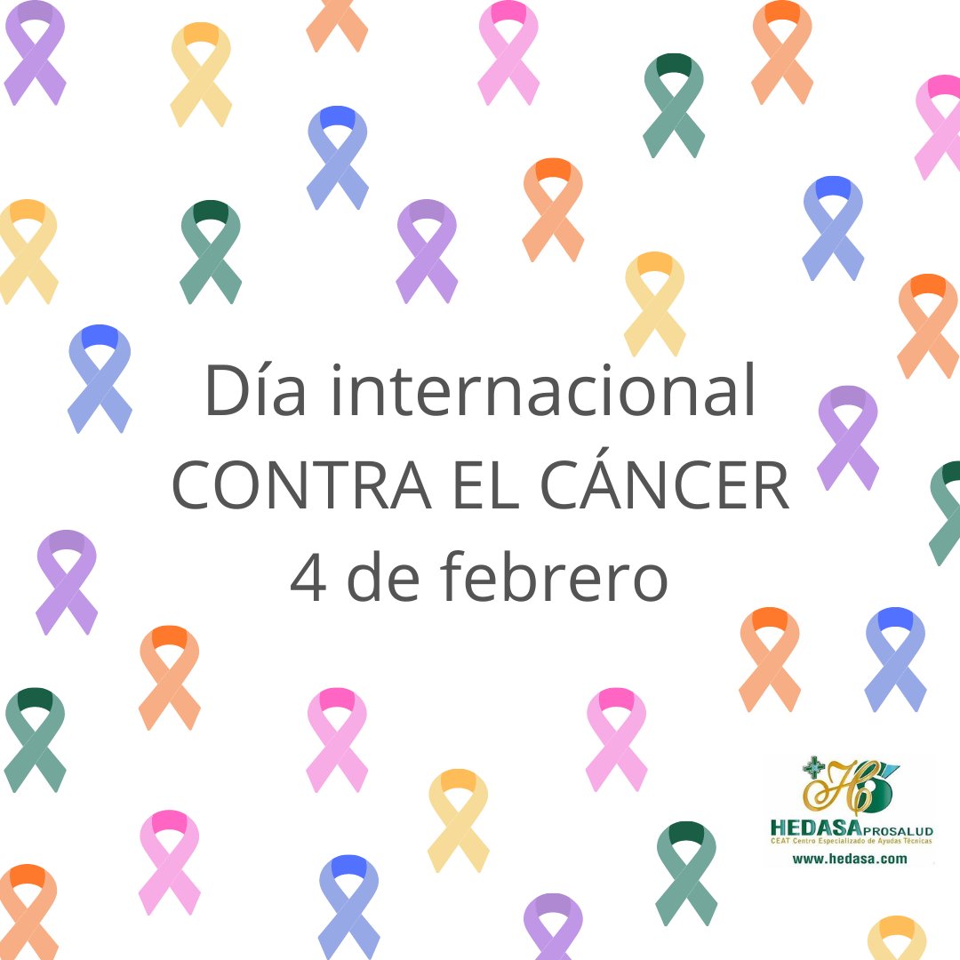 Desde Hedasa, queremos dar todo nuestro apoyo en la lucha contra el cáncer
#díacancer #diamundialcontraelcancer #apoyo