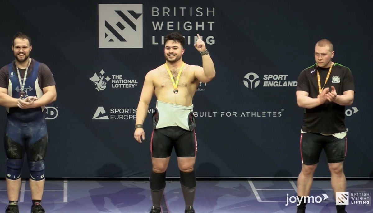 🥇 Jordan Sakkas -109kg British Champion