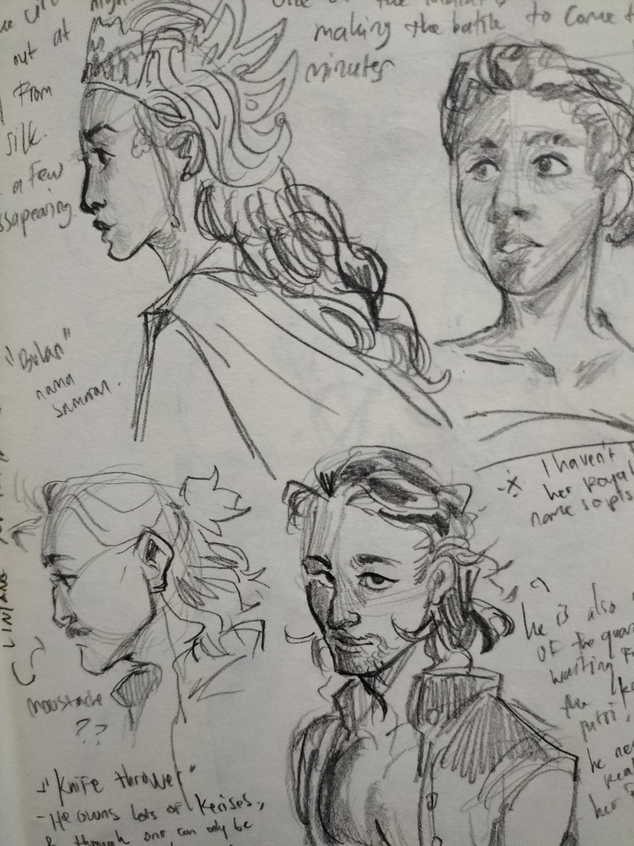 more sketches and my listless lore writing. my sketchbook is just a notebook in disguise 