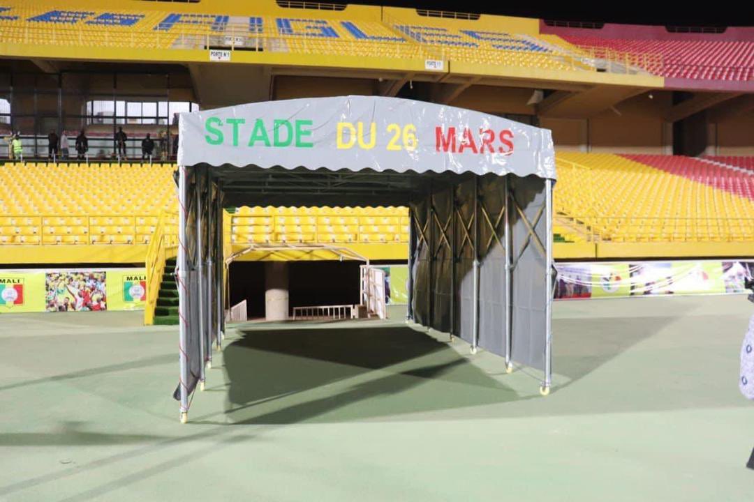 AttaherMossa's tweet photo. #𝐒𝐏𝐎𝐑𝐓_𝐂𝐀𝐅  
C’est avec une immense joie q j’informe le public sportif et les amoureux du football malien que le stade du 26 mars a été homologué par la 𝐂𝐀𝐅 ce 04 fév 2022. Ns allons accueillir l match aller des qualif de la CM le mois prochain. https://t.co/he2iVqirNC https://t.co/RHtIOOQyib