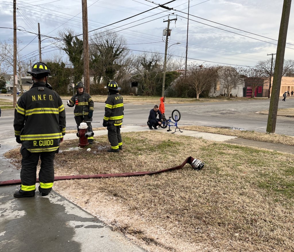 Hey <a href="/derobikeracks/">Dero</a> we are s huge part of the community and try to help them in any way possible including fixing their bikes. We have gotten a lot of kids back on two wheels. It would be a game changer if you could donate a Fixit station to our firehouse!