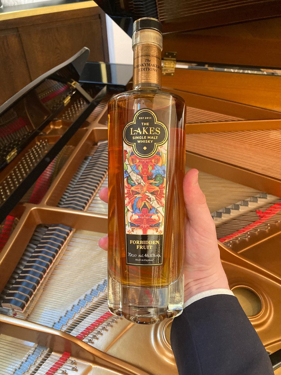 An illegal pleasure… #thelakesdistillery #forbiddenfruit #exclusive to @TheWhiskyShop @mywclub #englishwhiskye #English #whisky #piccadillywhiskyshop #whiskyporn #whiskylife #desire #illegal #pleasure
