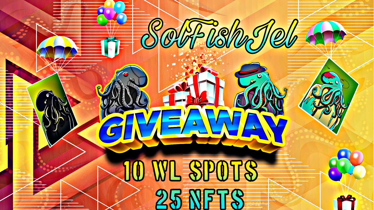 Solfishsoul's tweet image. NFT + WHITELIST GIVEAWAY🥳!

Anyone can enter below

🐙Follow @solfishjel
🐙Like &amp;amp; Rt Tag 3 Friends
🐙Join in discord dsc.gg/solfishjel

Good luck. Will see you soon👀❤
#solfishjel
#NFT
#Solana
#SolanaNFTs
#NFTs
#NFTGiveaway
#Airdrop
#NFTCommunity