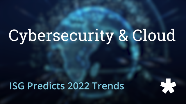 emblemat1c's tweet photo. Watch as @prkelker @pgottsegen @ISG_News predict what 2022 will bring in terms of the evolution of #cybersecurity beyond single dimensions and applications. #DigitalTrends #2022Trends #CloudComputing https://t.co/586F1MXW5m https://t.co/5OtT5bKLc9