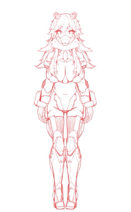 とらどし!!!!!!って思って虎ちゃん描こうと思って挫折したやつ 