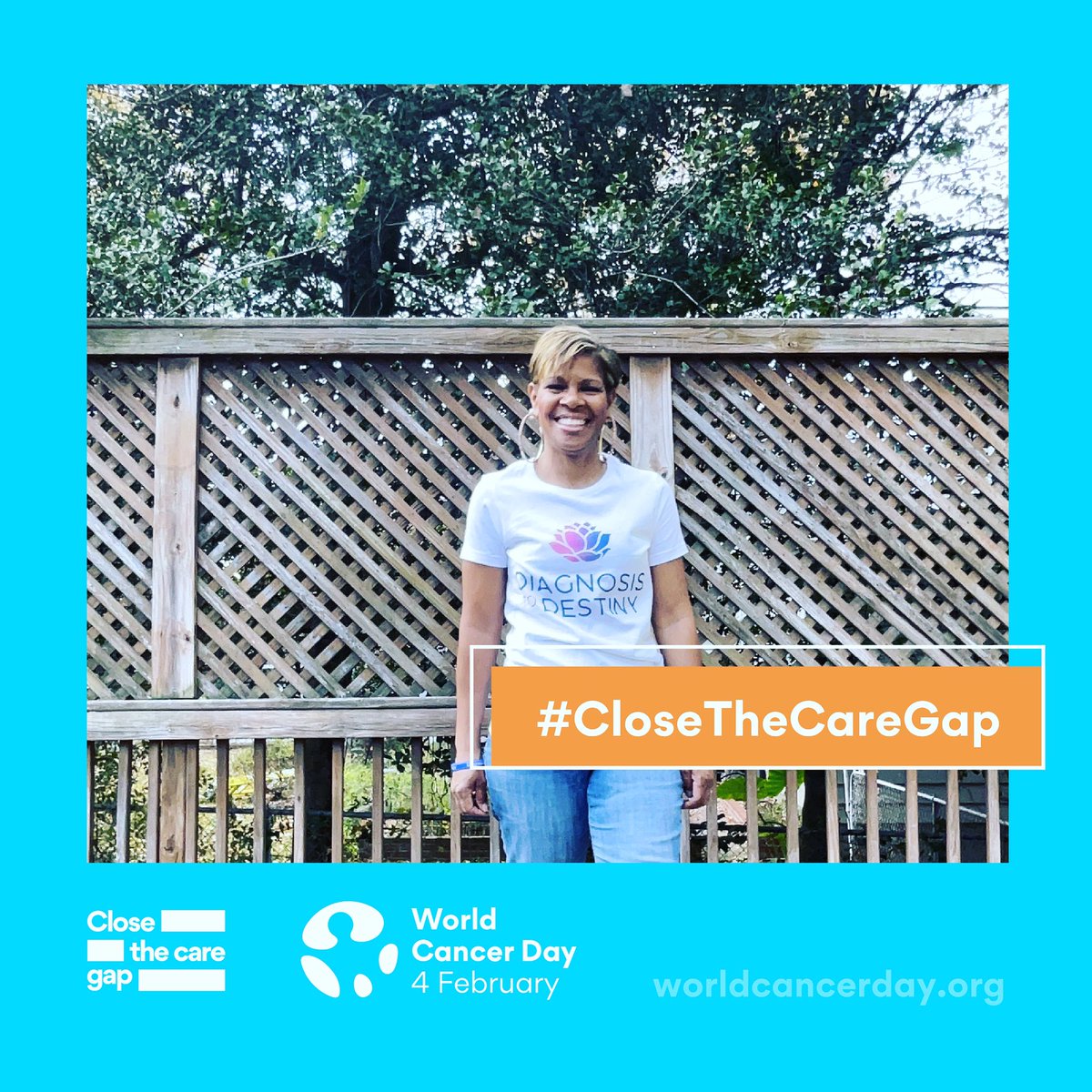 It’s World Cancer Day. Let’s continue to close the care gap. Much to be done! #WorldCancerDay #cancerdisparities #canceradvocate #cancersurvivor #breastcancersurvivor #triplenegativebreastcancersurvivor #youngadultcancersurvivor #hereditarycancersurvivor #BRCA #DiagnosistoDestiny