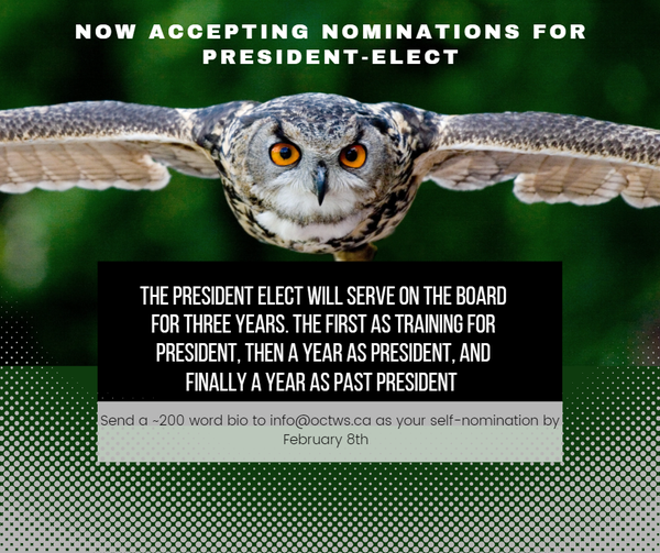 Matt Dyson On Twitter: "The @Octws_ Executive Has Been Working To Build And  Grow The Chapter In On To Support A Huge Network Of #Wildlife  #Professionals There Is More Work To Do
