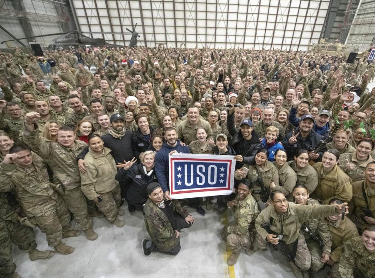 jdcrouch2's tweet photo. .@the_USO celebrates its 81st birthday today, and as I reflect on all that we have been through these past couple of years, I’m prouder than ever of our employees and volunteers, for their outstanding support of our Nation’s service members and their families. #BeTheForce https://t.co/dJ7F2EN5gw