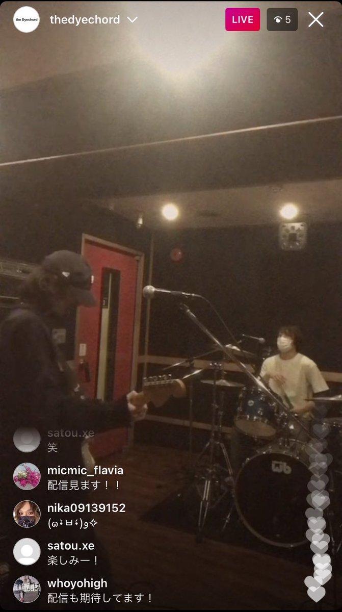 dyechord's tweet photo. 見てくれた方ありがとうございましたー！ちなみにインスタライブってアカウント持ってない人とかリンク踏んでくれた人は見れたのかな…？ https://t.co/id7keDMUnW