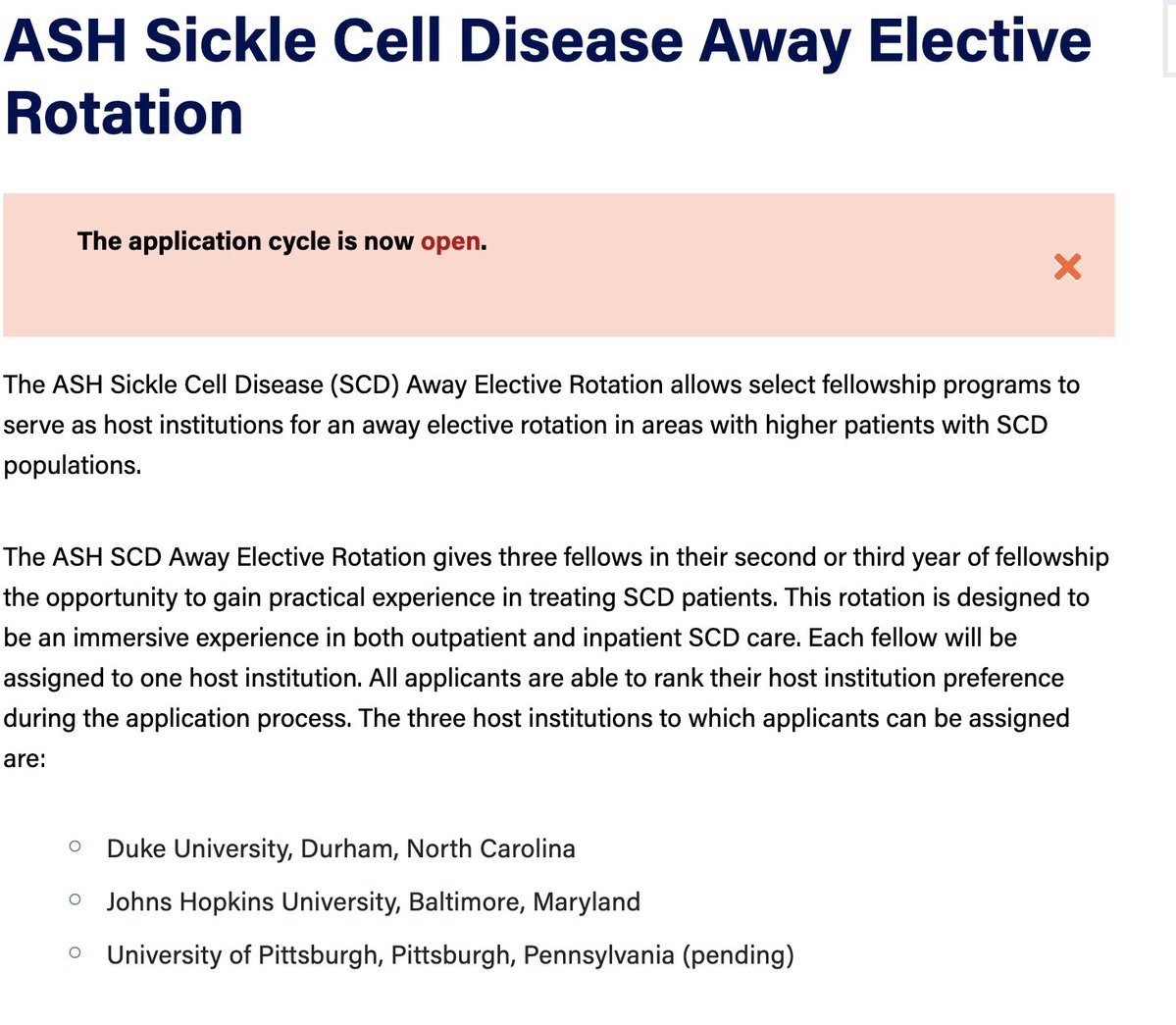 👋👋Come rotate with us! ➡️You will learn from our amazing faculty @ldc_paz and @EnricoNovelli2 and meet our special patients hematology.org/education/trai… #advocate4sickle #ash #pitthemeonc