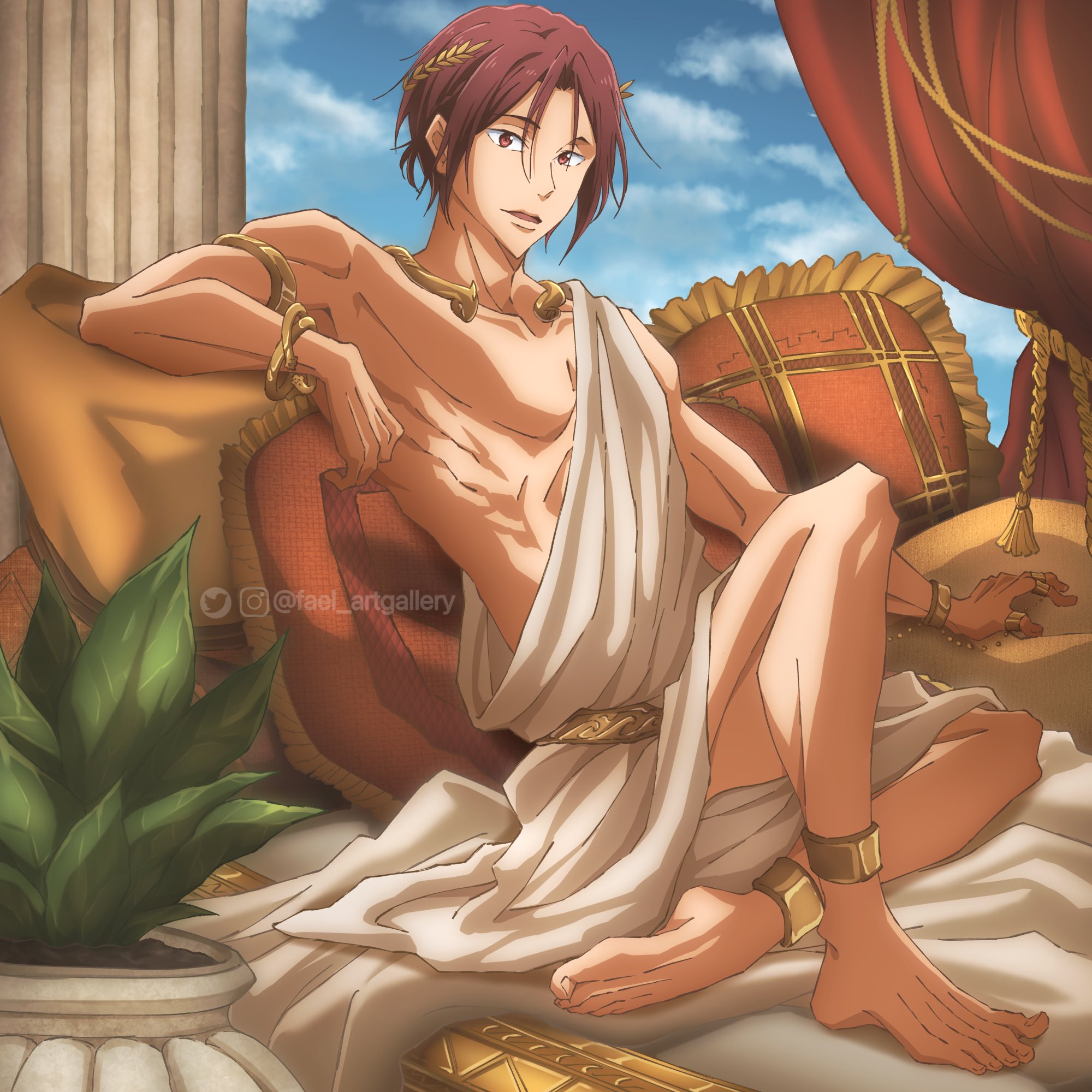 fael_artgallery (COMMS OPEN) pe X: „Belated Happy Birthday