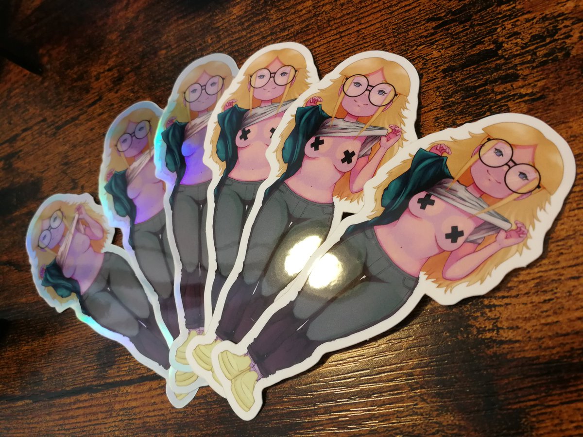 Ready to be shipped! ✈️
January stickers are ready and they're amazing! 💜

Thank you <a href="/StickerApp/">StickerApp</a> !