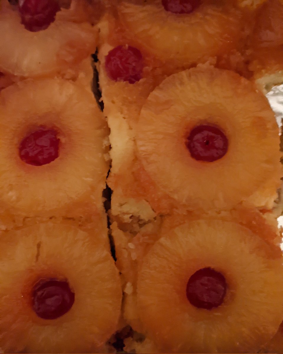 Swgcouple1's tweet photo. Every birthday Mr gets pineapple upside down cake. Funny that's his favorite cake and we live the #swingerlifestyle https://t.co/KFDhwuUf9t