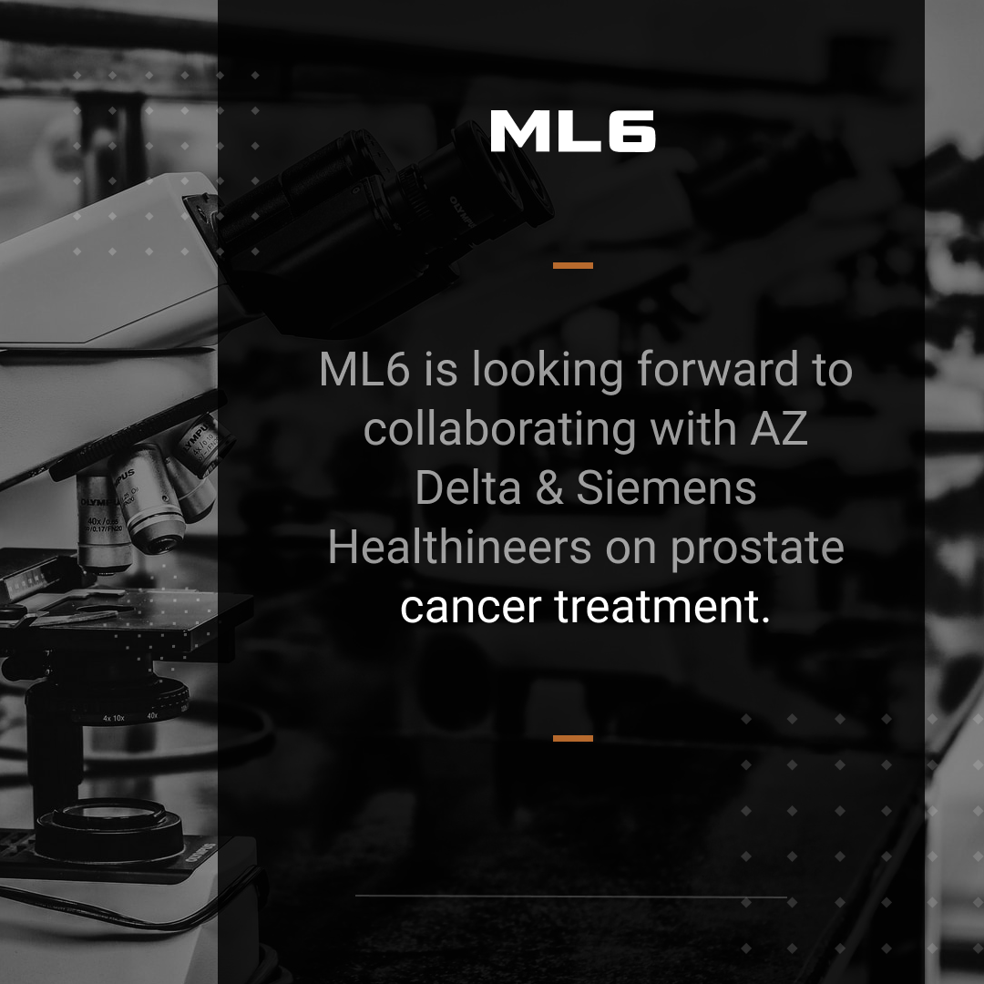 Today is marked as #WorldCancerDay
#ML6 always looks for projects that bring social value. Thanks to the support of <a href="/VLAIO_be/">VLAIO</a> &amp; flanders.healthTech we will push the current technical capabilities of leveraging data &amp; #ML to improve and personalize prostate cancer treatment plans