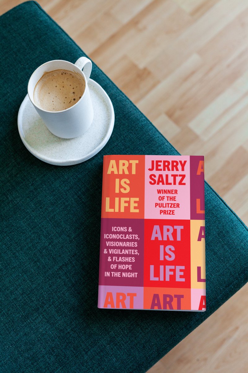 Hello cats & kittens of the art world! I'm so excited to announce my new book from @riverheadbooks! It's called 'ART IS LIFE: Icons and Iconoclasts, Visionaries and Vigilantes, and Flashes of Hope in the Night.' On sale 11/1/22. You can preorder it here: bit.ly/3ukTcmh