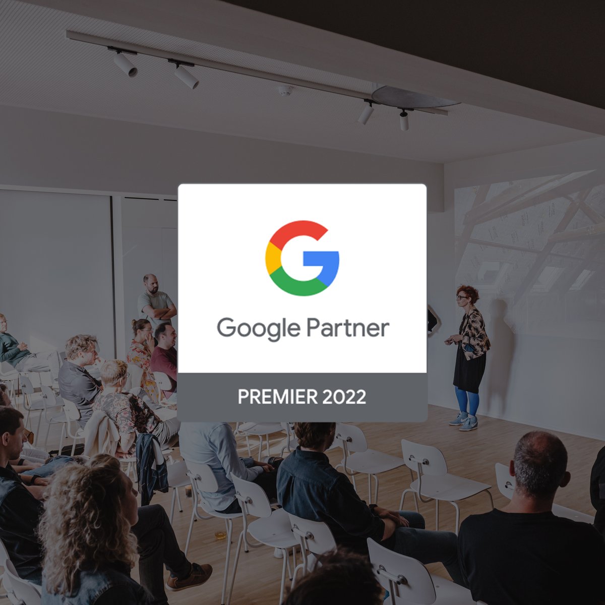 We're proud to announce that we're one of the top 3% of Belgian agencies to be named #GooglePremierPartner.