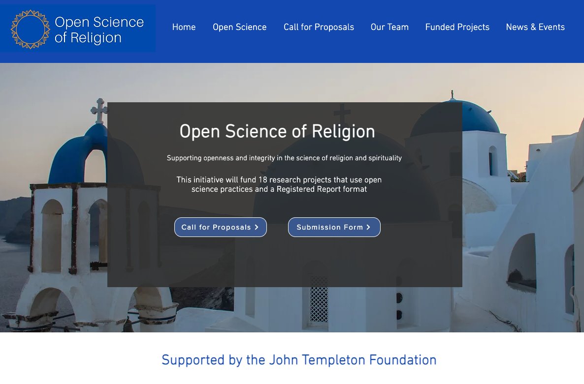 BrianNosek's tweet image. Religion and spirituality researchers: Registered Reports through this new initiative will receive in-principle acceptance by one of the three participating journals and $20K to support the research costs.

openscienceofreligion.com/call-for-propo…