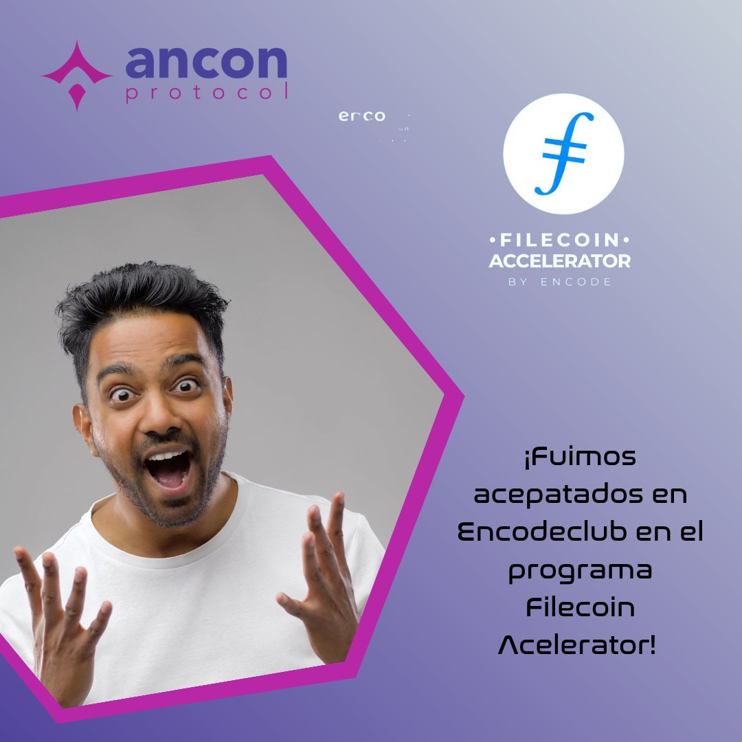 IFESATECH's tweet image. Fuimos aceptados por @encodeclub y @filecoin accelerator, con este apoyo buscamos fortalecer y cambiar la manera de gestionar los datos en la nueva era de la web, la era 3.0. 

Crecemos para ofrecer el verdadero valor a tus datos y para respetar tu privacidad.
#Anconprotocol
